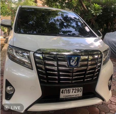 ขายรถตู้ TOYOTA ALPHARD 1.15 ล้าน