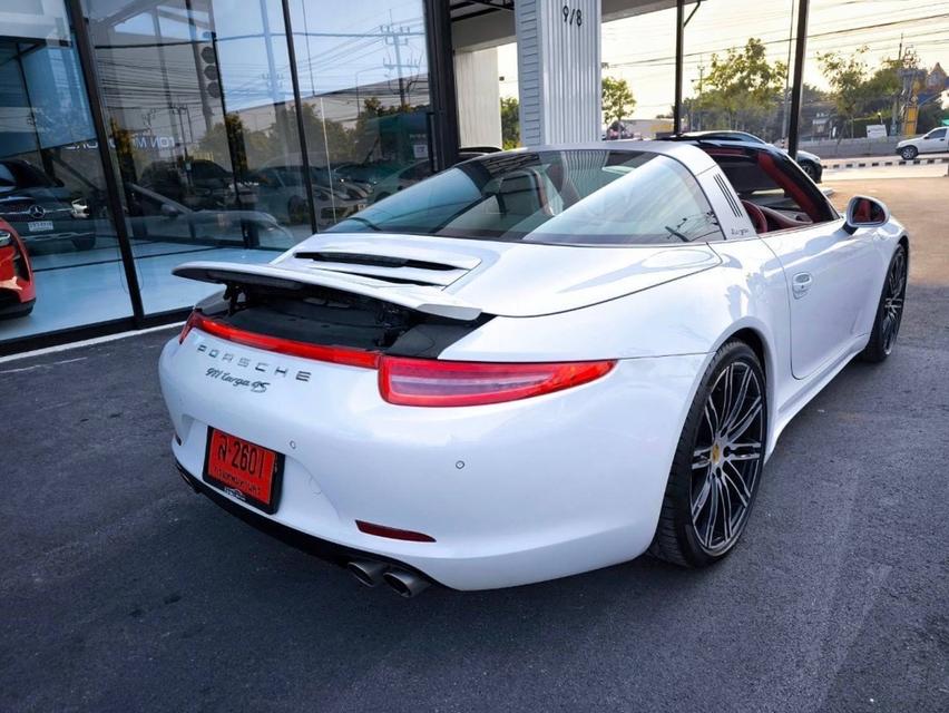 2017 PORSCHE 911TARGA 4S 3.8 PDK สีขาว ภายในแดง รหัส KPV2601 17