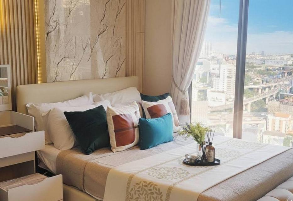 New Condo The Room Phayathai ห้องใหม่เอี่ยม 27 ตารางเมตร ชั้นสูง ตกแต่งใหม่สุดหรู พร้อมเข้าอยู่ 2