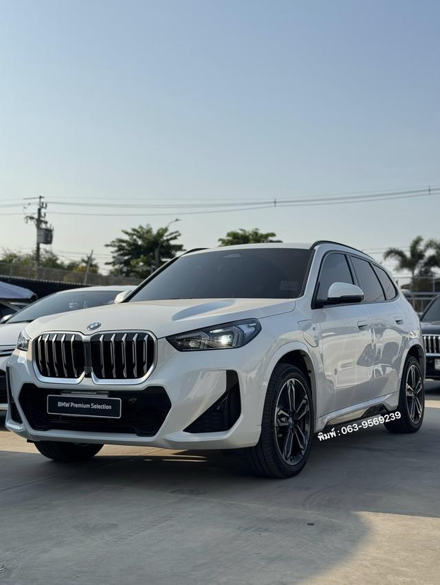 2024 BMW X1 30e M Sport U11 (รถปลั๊กอิน วิ่งไฟฟ้า80กม. รถสวย รอปรับสภาพ) รูปย่อยที่ 2