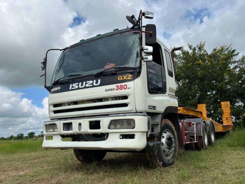 10 ล้อหัวลาก 1 เพลา พร้อมหางโลเบต 2 เพลา ISUZU GIGA เครือง DAEWOO-340 แรง 2