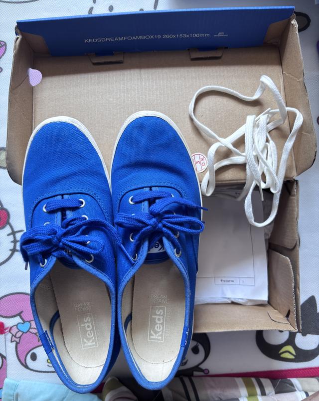 รองเท้า Keds 'CHAMPION SOLID BLUE '