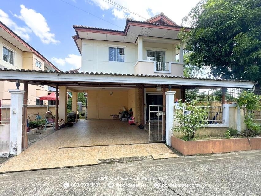 บ้านเดี่ยวหลังริม หมู่บ้านชื่อตรง บางใหญ่ เฟส3 (ขนาด 60 ตร.ว.) ถ.บางบัวทอง-สุพรรณบุรี (ถนน340) บางบัวทอง นนทบุรี : Suetrong Bangyai Phase 3 2