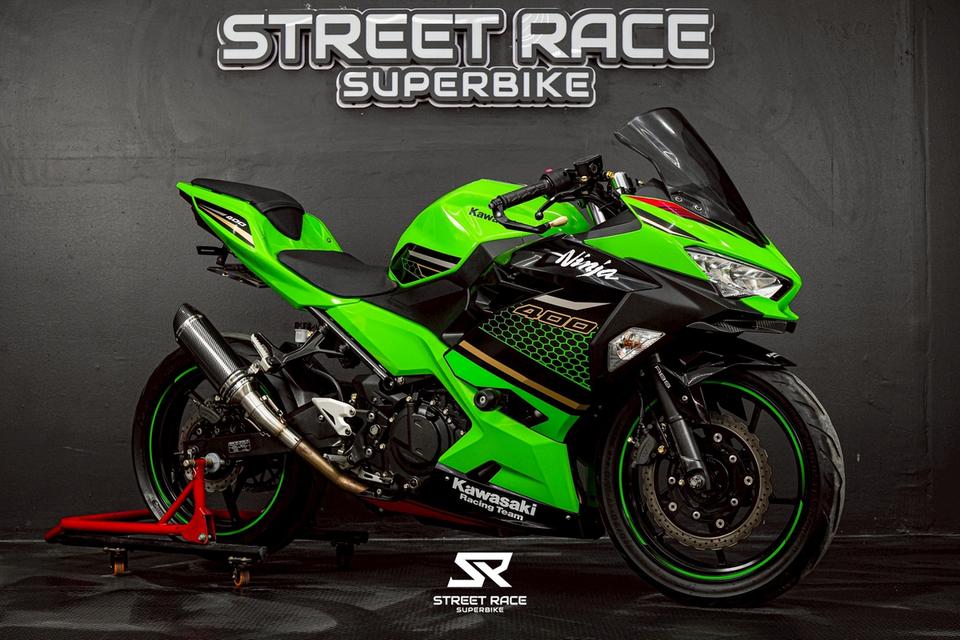 Kawasaki Ninja400 ปี2020 สีเขียว