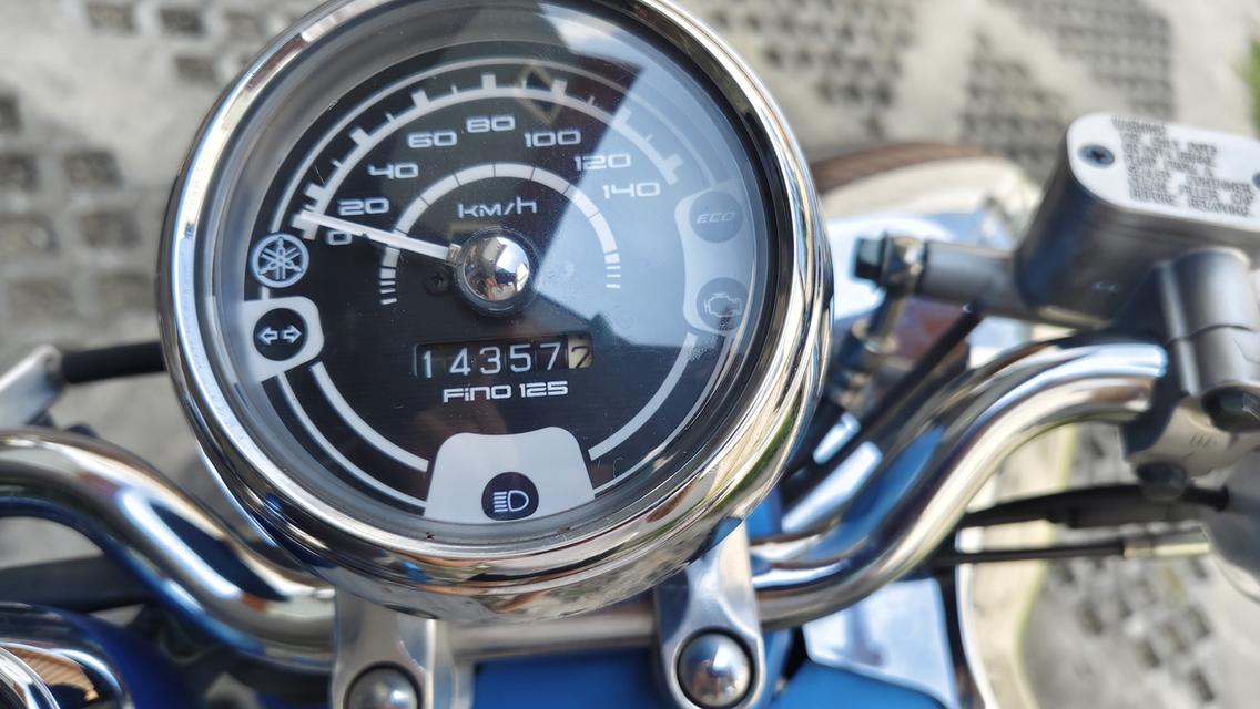 Yamaha Fino 125 สีน้ำเงิน รูปที่ 2