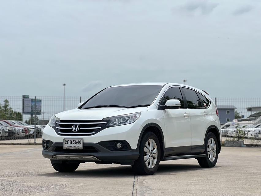รหัสรถ JRS5640 ถูกมากๆ กับ HONDA CR-V (4WD) 2013 สีขาว