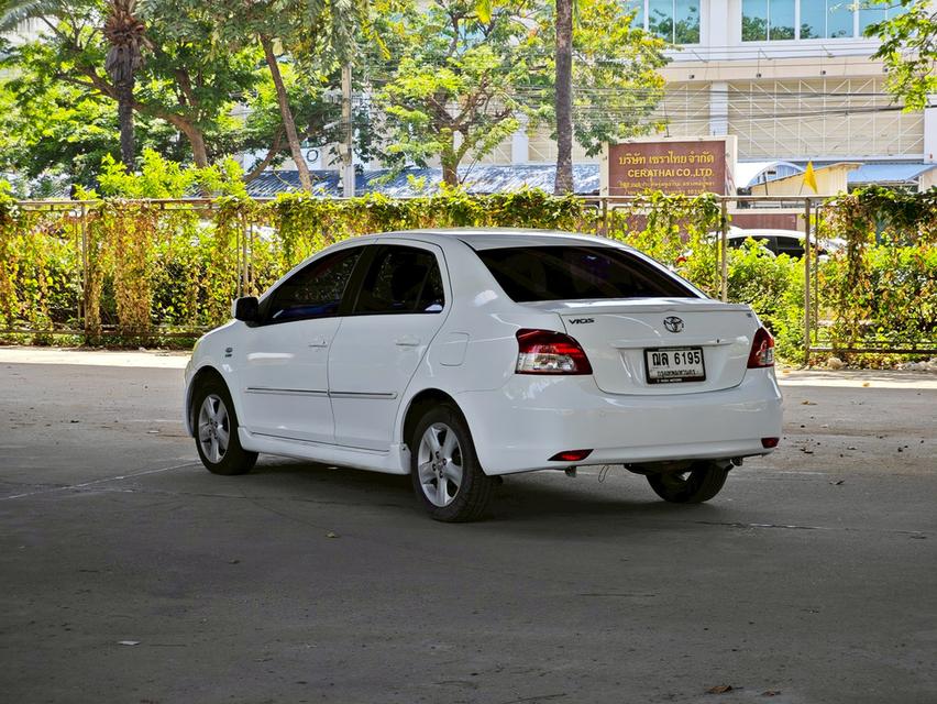 ขายรถ Toyota Vios 1.5E ปี 2009 สีขาว เกียร์ออโต้