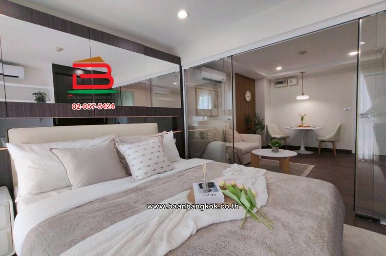 คอนโดมิเนียม เนื้อที่ 32.78 ตร.ม. โครงการ พาร์ค เอ็กโซ เกษตร-นวมินทร์ : Parc Exo Kaset - Nawamin (ซอยนวมินทร์ 74 แยก 3-8) 9