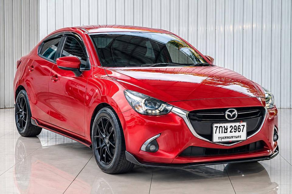 MAZDA MAZDA2 1.3 High Connect ปี 2018 สีแดง โฉม ปี14-ปัจจุบัน 4Dr
