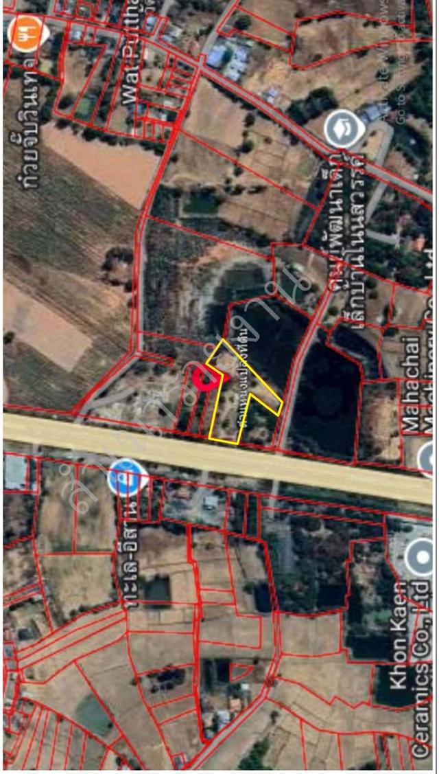 ขายที่ดินเปล่า ติดถนนมิตรภาพ อำเภอบ้านแฮด  ขอนแก่น 7