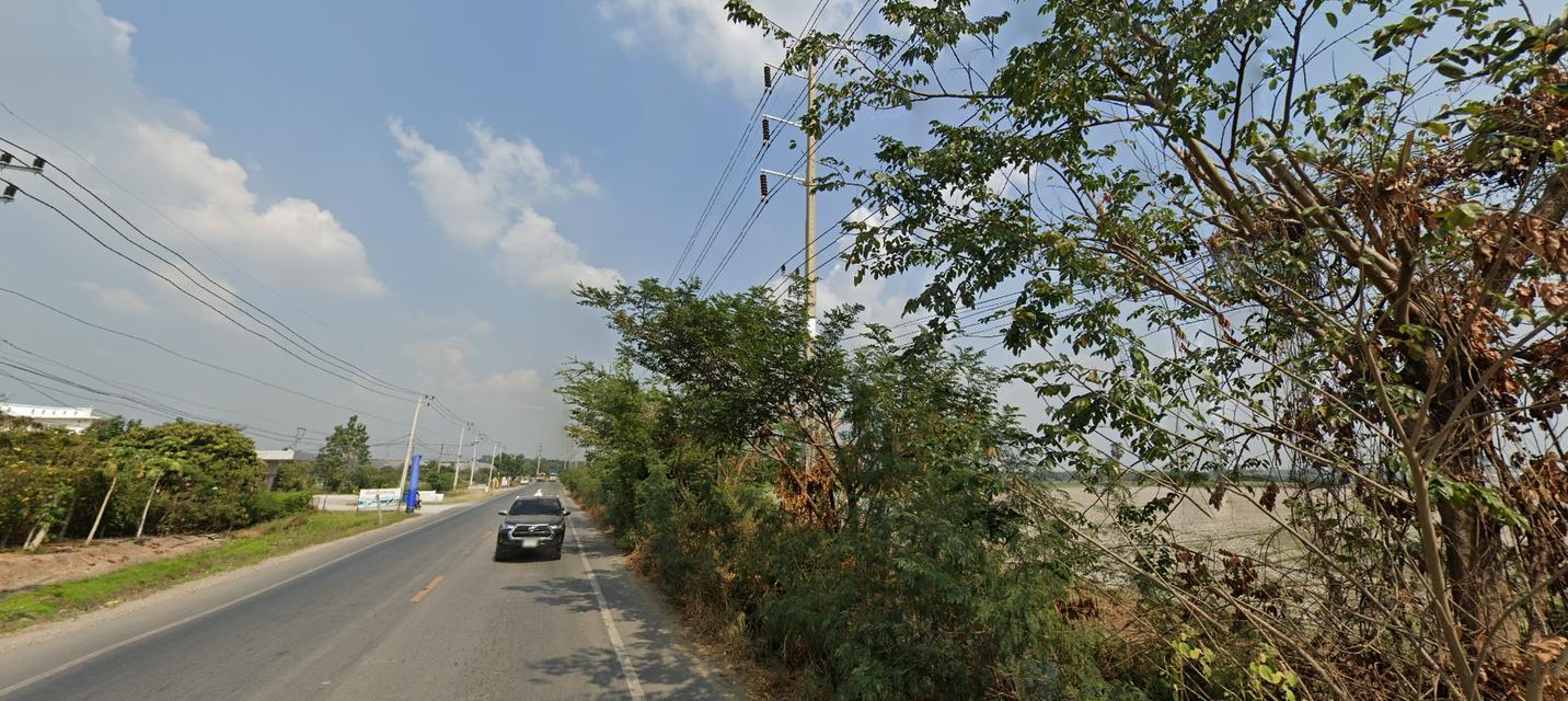 ขาย ที่ดิน45ไร่ พื้นที่สีเขียวลาย หน้ากว้าง 200ม.  ถนนทางหลวงชนบท นฐ.3004 บางเลน-ศาลายา ตำบลลำพญา อำเภอบางเลน นครปฐม 3