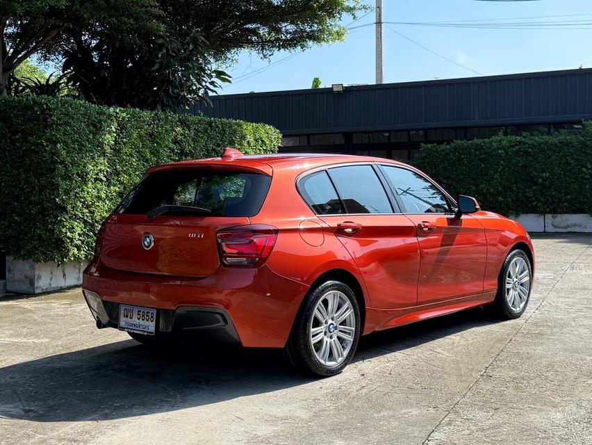 2015 BMW 116i MSPORT รถมือเดียวออกป้ายแดง เข้าศูนย์ทุกระยะ ไม่เคยมีอุบัติเหตุครับ 3