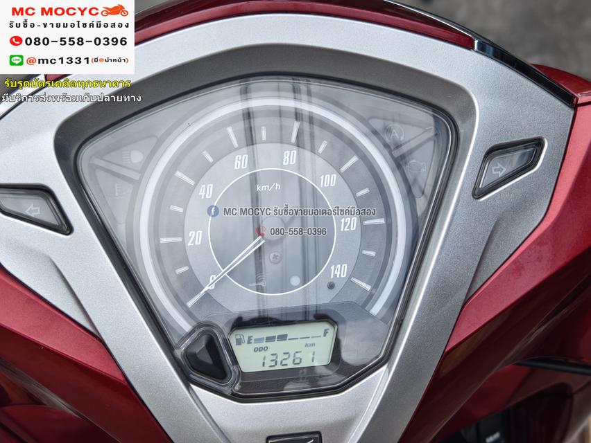 Lead 4v สีแดง 2023 วิ่ง10000โล รถบ้านแท้มือเดียว ไม่ใช่รถประมูล เครื่องท่อเดิมๆ No1138 6