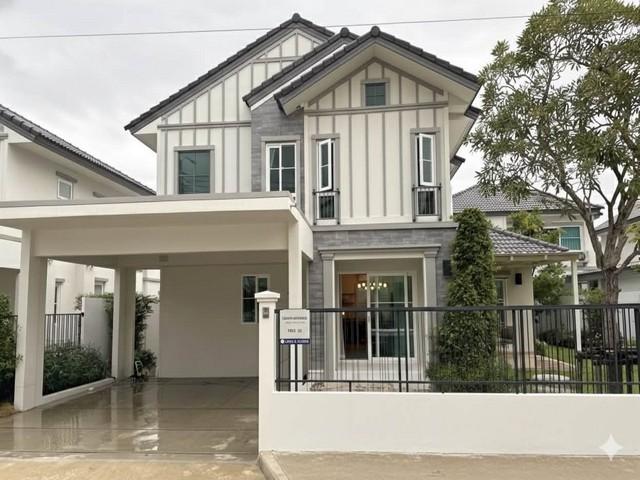 ให้เช่าบ้านเดี่ยว 2 ชั้น 66 ตรว. 5 ห้องนอน โครงการ Villaggio 3 ศรีนครินทร์-บางนา ใกล้เมกะบางนา 1