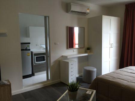 ให้เช่า DCONDO CAMPUS RESORT บางนา 30 ตรม แต่งโดยสถาปนิกผู้ชำนาญงาน