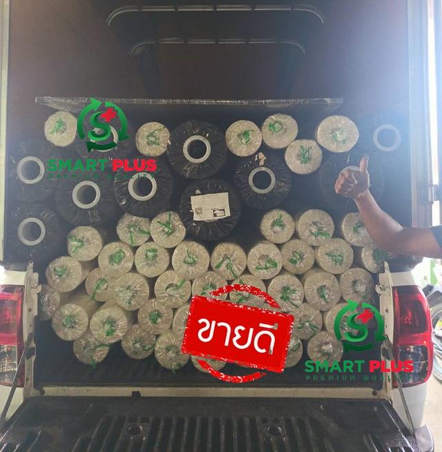 พลาสติกปูพื้นก่อนเทคอนกรีต หนา 0.07มม กว้าง 1.20เมตร ยาว100เมตร รูปที่ 5