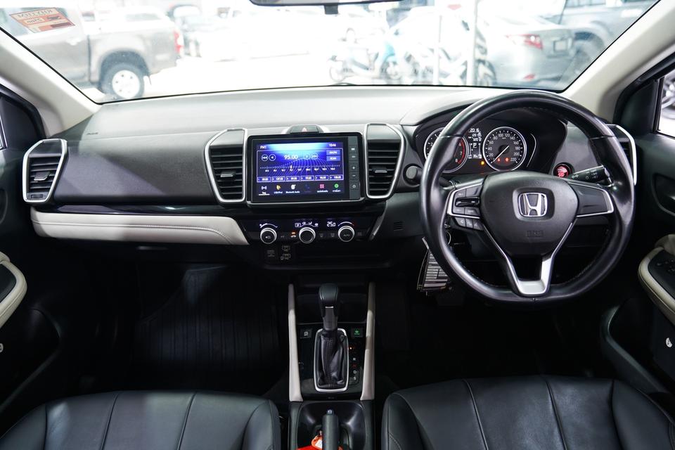 HONDA CITY 1.0 SV AT ปี 2019 จด 2020 สีเทา 4