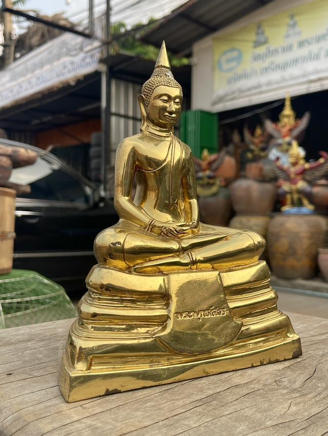 พระบูชา หลวงพ่อโสธร ปี2552 หน้าตัก5นิ้ว วัดโสธรวรารามวรวิหาร พระพุทธโสธร เนื้อทองเหลือง รูปที่ 8