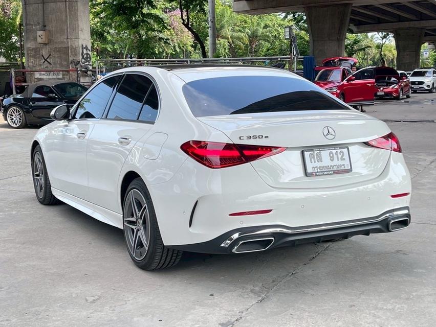 รหัสรถ WMT912 BENZ C350e AMG Dynamic รถปี 2023 จดปี 2025