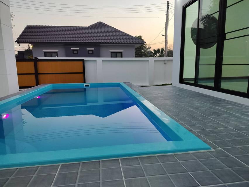ให้เช่าพูลวิลล่าสร้างใหม่ @ดอยสะเก็ด จังหวัดเชียงใหม่ Doisaket ChiangMai New brand Pool villa for rent Closed to nature near cityvilla 1
