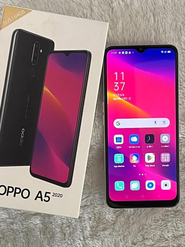 Oppo A5 เครื่องศูนย์ไทย มือ 2 อุปกรณ์ครบกล่อง 2