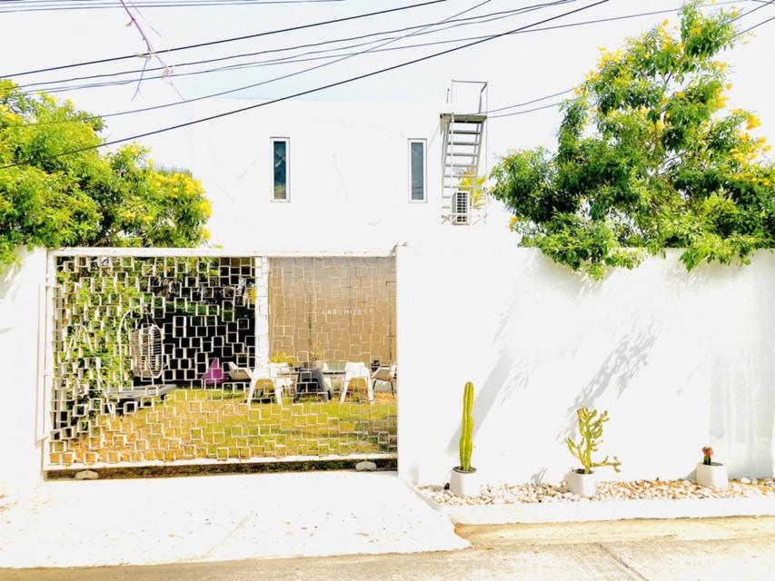 ขาย บ้านเดี่ยว ทวีวัฒนา25 ทรงกล่องโมเดิร์น สถาปนิกออกแบบเอง 89ตรว พร้อม Rooftop ติดคลอง บรรยากาศดี ใกล้ ม.มหิดล เหมาะเป็ 1