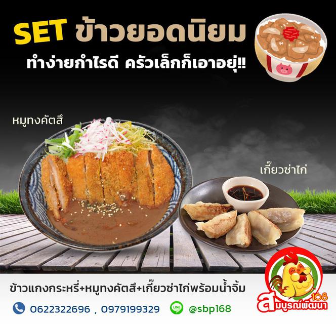 ไก่คาราเกะ ไก่ทอด ปีกไก่ทอด น่องไก่ทอด อาหารแช่แข็งราคาส่ง SBP168 2