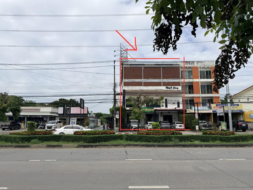 อาคารพาณิชย์ 4 ชั้น 3 ยูนิตติดกัน ติดถนนใหญ่ 1