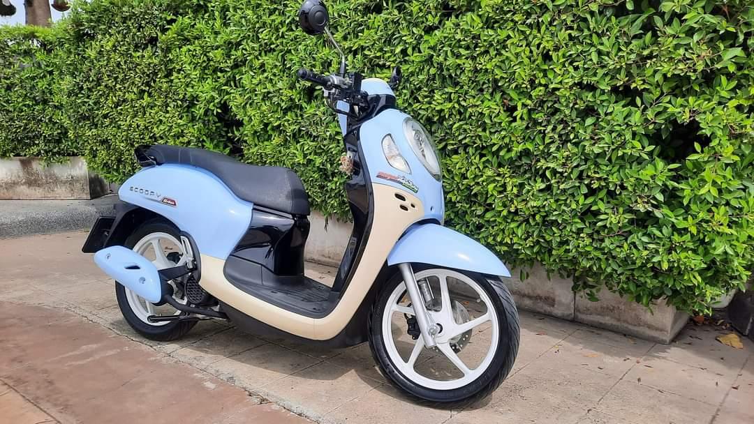 ขาย Honda Scoopy สีฟ้าราคาไม่แพง 1