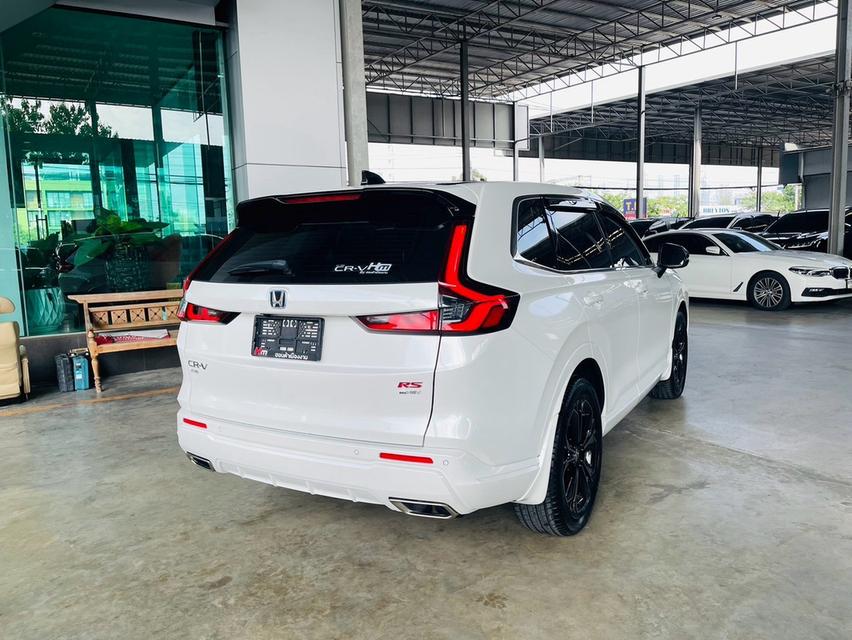 Honda CR-V e:HEV RS AWD 5 ที่นั่ง ปี24แท้ สีขาว ไมล์แท้ 7,xxxกม. รูปที่ 6