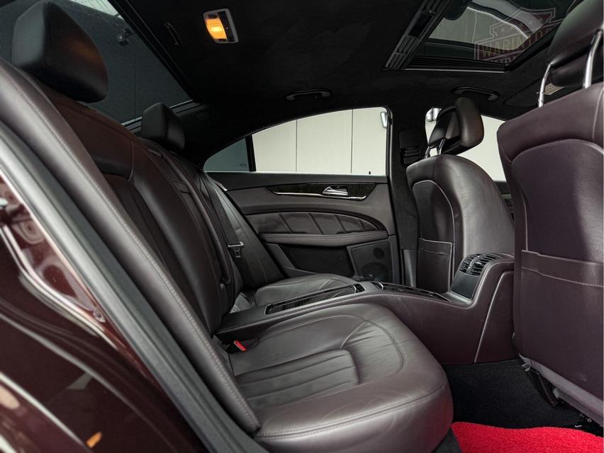 รหัสรถ WRT4530 2012 BENZ CLS-CLASS, 250 โฉม W218 ปี11-18 สีนำ้ตาล ดีเซล 2.1 L turbo 15