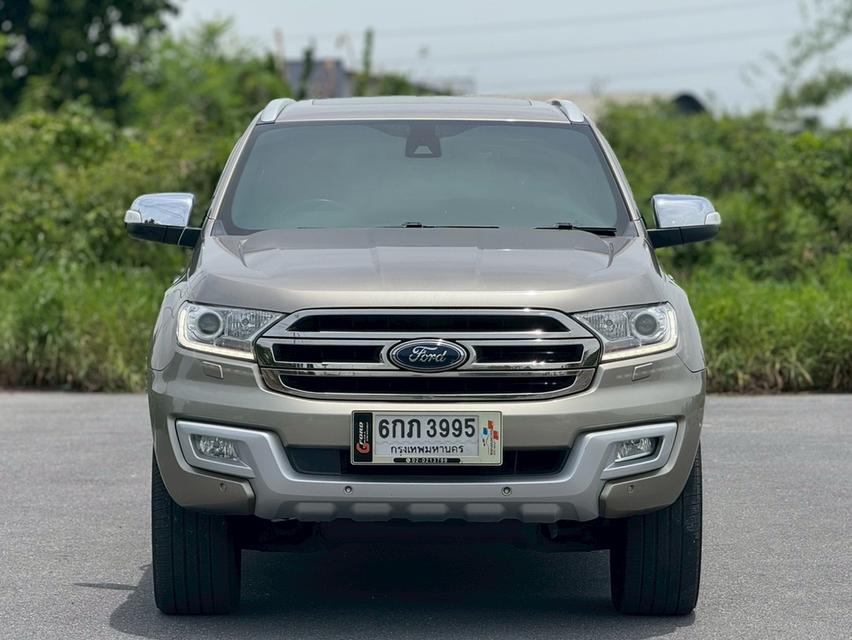 FORD EVEREST Wagon 4dr Titanium+ 7st Auto 6sp RWD 2.2DC Y17. สีน้ำตาล เกียร์ออโต้
