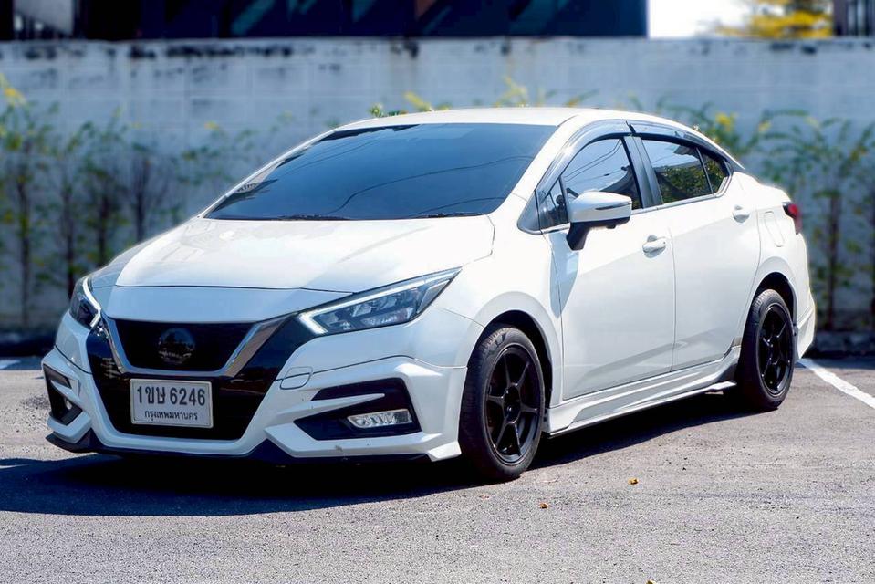 Nissan almera 1.0 VL เกียร์ Auto สีขาว ปี 2021