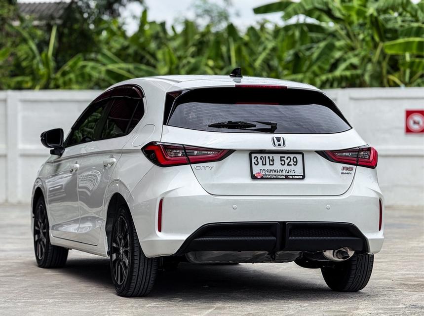 รหัสรถ WRT529 2022 จด 2023 Honda City 1.5 e:HEV RS Hatchback