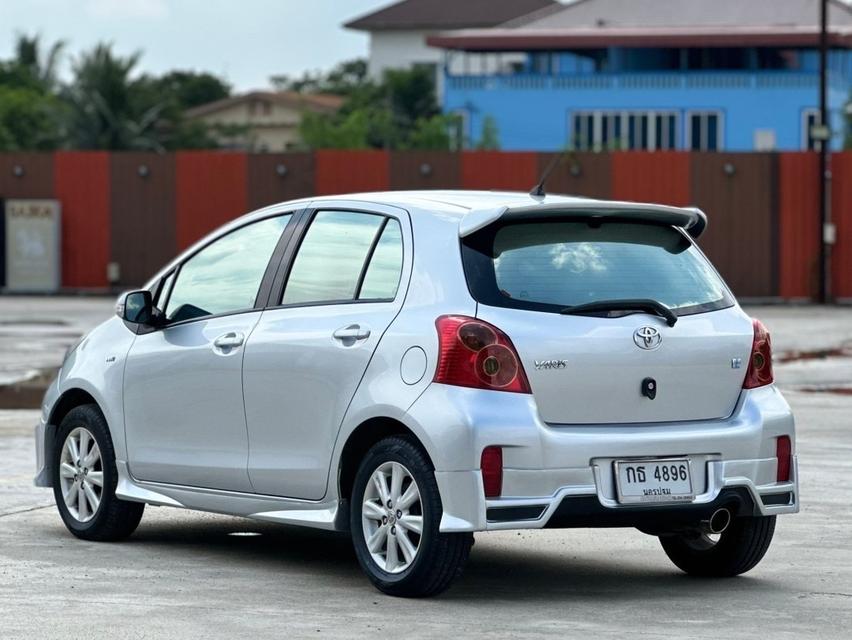 🚘 TOYOTA YARIS 1.5E A/T สีบรอนด์เงิน 2012 รหัส WK4896 6