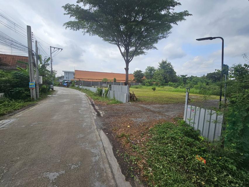 ให้เช่าที่ดินเปล่า นนทบุรี ติดถนนนครอินทร์ เชิงสะพานพระราม 5 ถนนทางเข้ากว้าง 6 เมตร 1