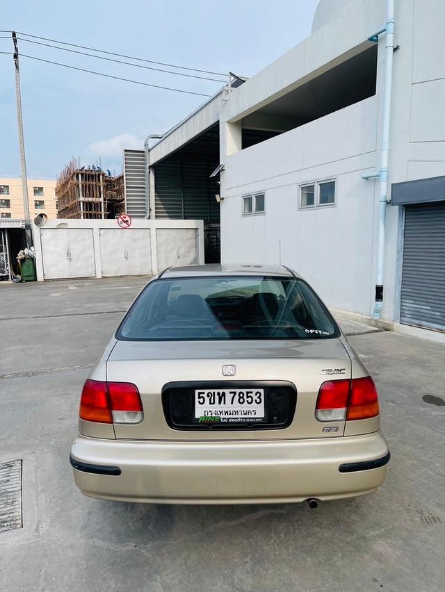 HONDA CIVIC 1.6EXi 1997 โฉมตาโต สีน้ำตาล