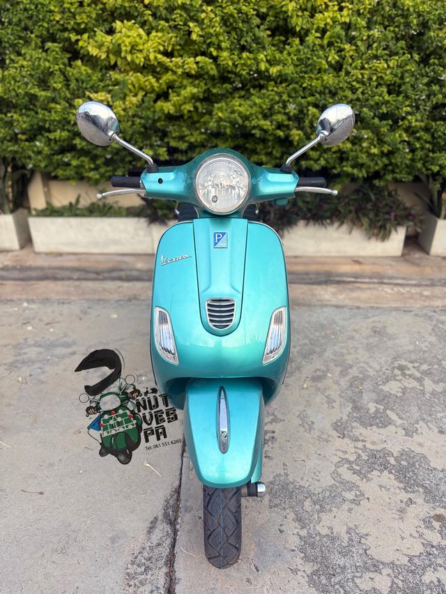 Vespa Lx สีเขียว ขี่ดี