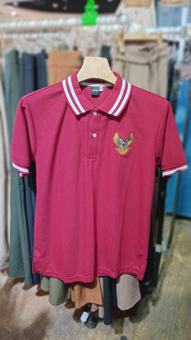 เสื้อยืดคอปกสไตร์ลําลอง รูปที่ 8