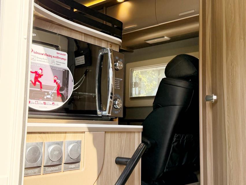2023 FORD BETA MOTORHOME รถมือเดียวออกป้ายแดง รถวิ่งน้อยเพียง 9,000 กม รถไม่เคยมีอุบัติเหตุครับ รูปที่ 13