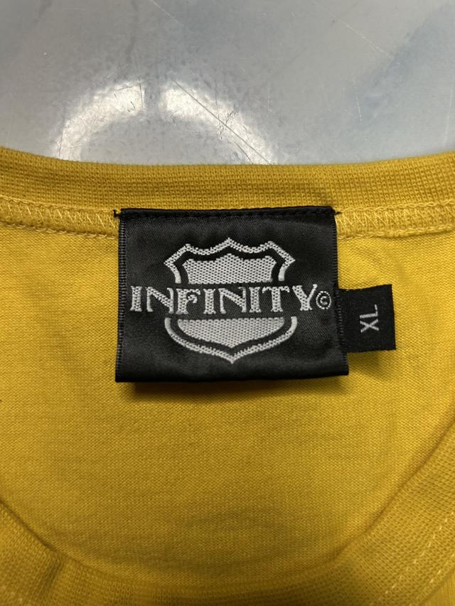 ⚡ [Full Option] INFINITY Biker Tee - งานปักลูกโซ่ หน้า-หลัง เต็มระบบ! 🏍️ รูปที่ 4