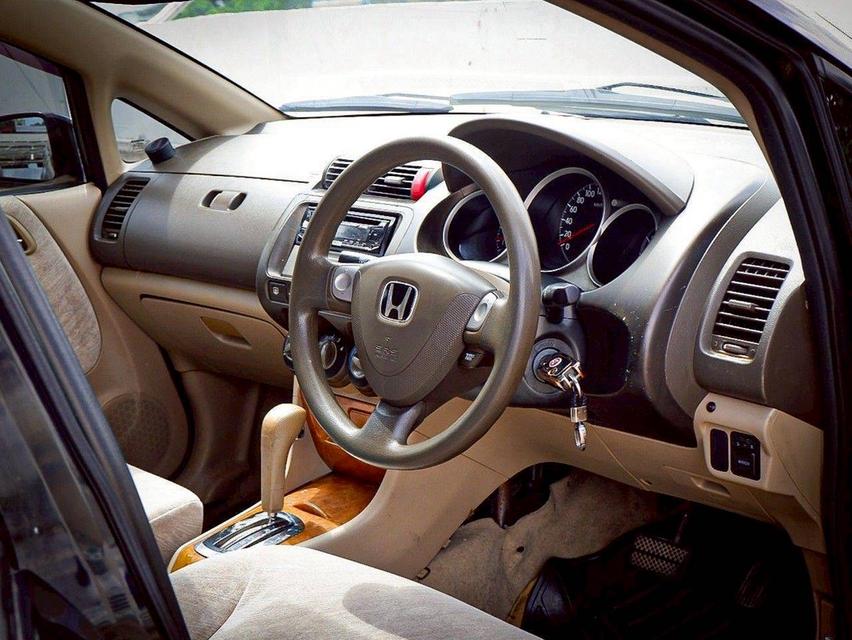 รหัสรถ QT8392 Honda City 1.5 idsi เกียร์ออโต้ สีดำ ปี 2003 10