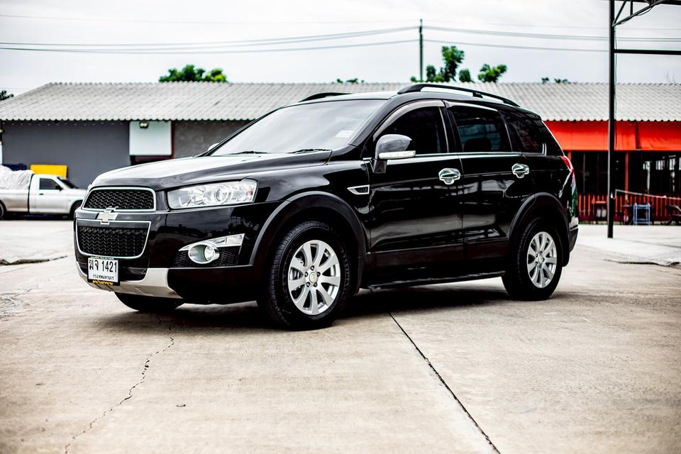 CHEVROLET Captiva 2.4 LT ปี 2012 เกียร์ออโต้ สีดำ มือเดียวป้ายแดง
