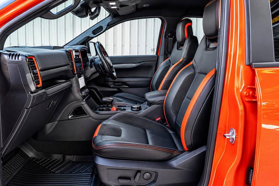 #FORD RANGER, 3.0 RAPTOR ECO BOOST 4WD ปี 2022 จด 2023 สีส้ม โฉม DOUBLE CABรถบ้าน มือเดียวป้ายแดง รูปที่ 11