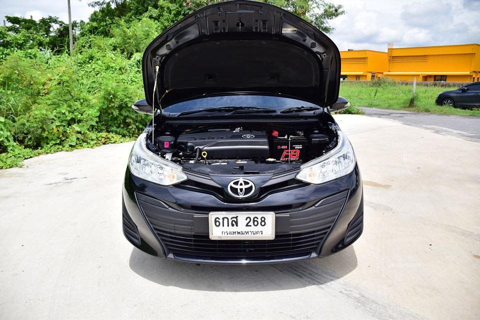 ผ่อน52xx บาท /ฟรีดาวน์ /รถสวยมือเดียว TOYOTA YARIS ATIV 1.2E ออโต้ มัลติฟังชั่นสื บลุทู๊ธCD MP3 ABS USB AIRBAG กุญแจรีโมท ยางปี2025ขับดี โทร0957401229 14