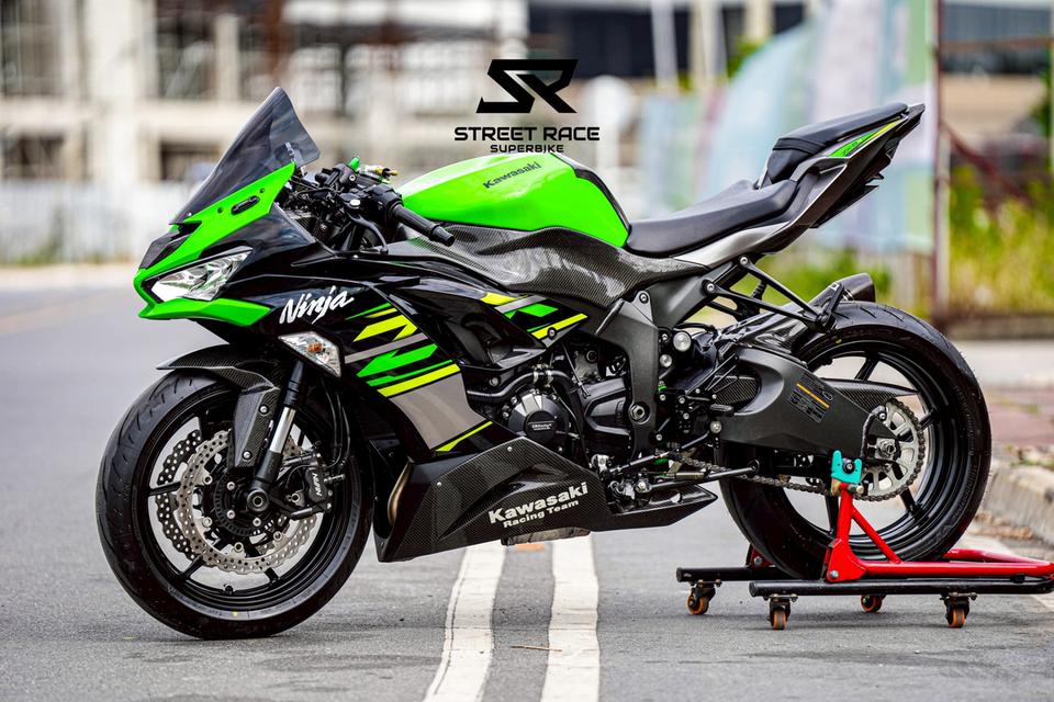 2019 Kawasaki 🔥ninja zx-6r ปี 2019 | เขียว–ดำ ของแต่งแน่น ใครช้าคันนี้อาจมีคนจอง! 🔥 15