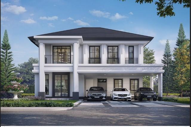 บ้านเดี่ยวหลังใหญ่โครงการใหม่ เศรษฐสิริ ราชพฤกษ์-นครอินทร์ by แสนสิริ บางใหญ่ นนทบุรี