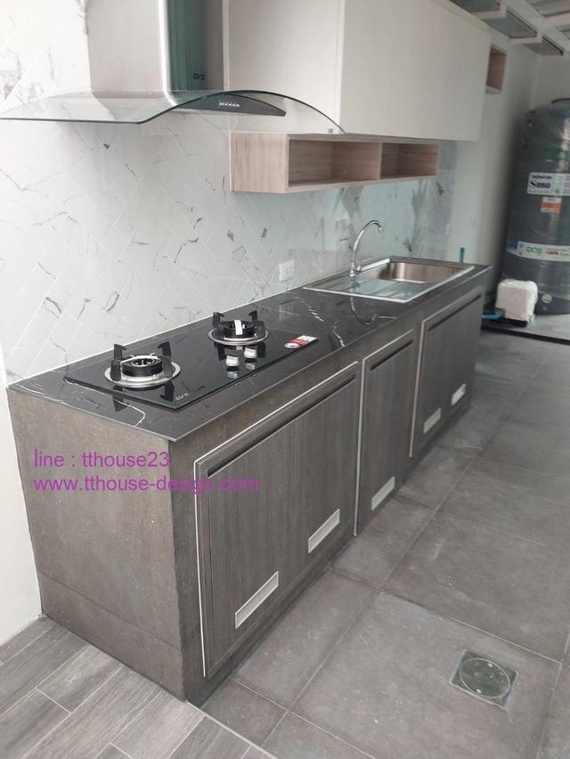 รับเหมา ต่อเติม โครงหลังคา กันสาดห้องครัวเทพื้นปูกระเบื้อง โทร 0950920028 รูปที่ 15