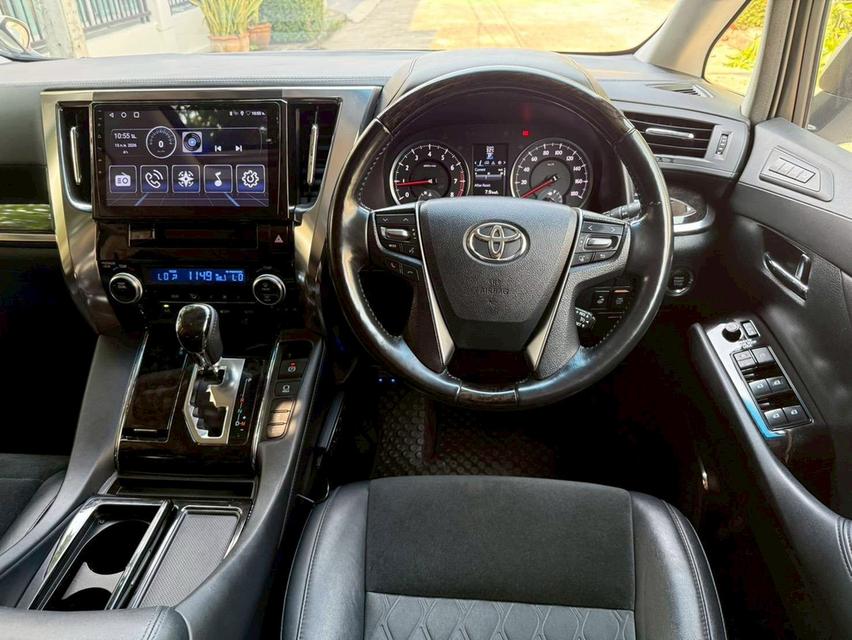 TOYOTA ALPHARD 2.5 SC PACKAGE ปี17 สีขาว เบนซิน รูปที่ 6
