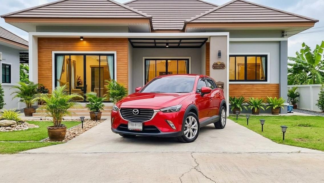 MAZDA CX-3 2.0 C ปี 2017 จด 2018รถบ้าน มือเดียว สีแดง สวยพร้อมใช้ ❤️ รูปที่ 3